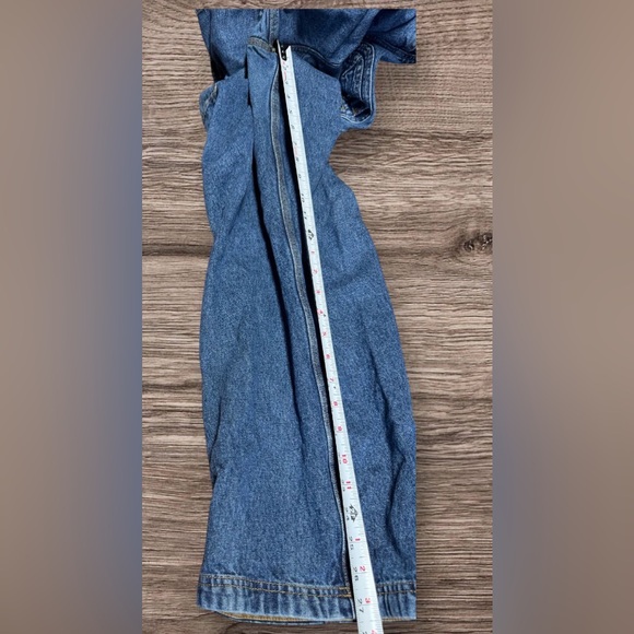 Duluth Women’s Cargo Workwear Denim Bib Overalls SZ L - Picture 7 of 8